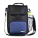 InsigniaX Crossbody Lunch Bag Cool Back to School Lunch Box/Cooler/for Adult Women Men Work Girls Boys with Shoulder Strap Water Bottle Holder H: 11.8