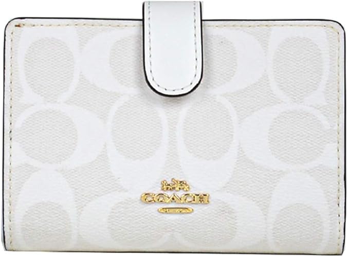 Amazon アウトレット Coach コーチ レディース 二つ折り財布 F Imrff チョーク グレイシャーホワイト 財布 Amazon アウトレット Coach コーチ レディース 二つ折り財布 F Imrff チョーク グレイシャーホワイト 財布