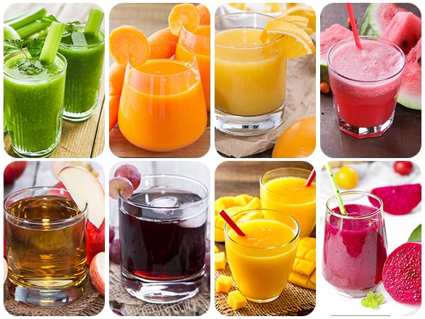 Juicer Machines for Fruits and Vegetables, FEZEN Juicers Best Sellers Easy to Clean 2 Speeds & Reverse Control, High Juice Yield & Fresh Taste, Celery Juice Extractor for High Nutrient Juice