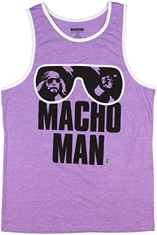 Macho Man Randy Savage Purple Tank Top - Small