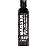 Badass Beard Care Beard Conditioner For Men - THE OUTLAW, 8oz - Made of Natural Ingredients for A Healthy, Soft, & Itch Free Beard and Mustache