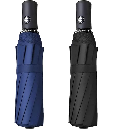 Amazon.com: LILAC Travel Mini Umbrella Compact Small & Lightweight, UV Rain Protection, Pocket-Sized Folding Umbrellas with Quickdraw & Case for Men Women & Kids Backpack (BlueBlack)