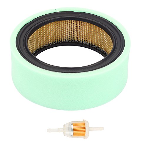 Harbot M47494 Air Filter with AM116304 Fuel Filter for John Deree 200 210 212 214 216 F620 F680 F687 M653 Sabre 1948GV 1948HV 2148HV 2354HV Scotts S2048 S2348 300 316 312 314 400 Lawn Tractor