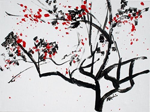 2017-42 Apple Tree - Painting, Original Art, Nature, 16 x 12 in.