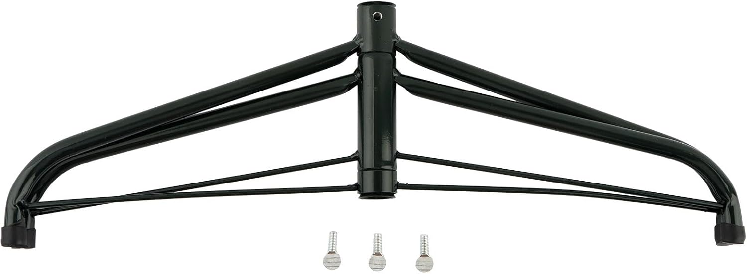 Tree Stands - Jaeskeclip Christmas Tree Stand,Replacement Artificial Xmas Tree Stand Base, Tree Stand Iron Rack Shockproof Stable Foldable For Home, Office, Restaurant, Garden, 45cm(black)