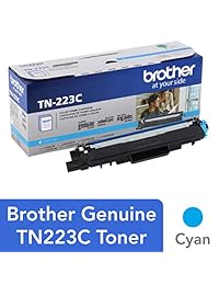 Brother TN223C Cartucho de tóner cian de rendimiento estándar, TN223,   Dash Replenishment Cartridge