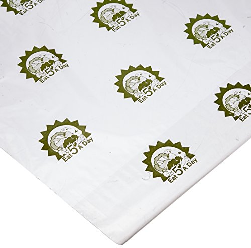 Elkay Plastics P10F1209+4BGLTC Co-Extruded Polypropylene Printed Lettuce Bag, 12" x 9 3/4" + 4" BG (Pack of 1000)