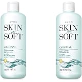 Lot of 2 Avon Skin So Soft Original + Jojoba Body Lotion 11.8 oz. ea.