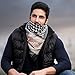 Mora Premium Shemagh Scar - Beautiful Gift Box - Large Arab Tactical Military Desert Head Neck Keffiyeh Wrap with Tassels