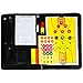 THE ULTIMATE BASKETBALL COACH GIFT - Reversible Soccer + Volleyball + Basket ball + Handball Clipboard with Magnetic Board, Note Pad, Dry Erase Board, Whistle and more!