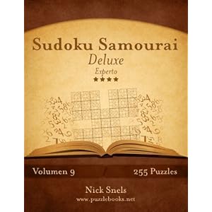 Sudoku Samurai Deluxe - Experto - Volumen 9 - 255 Puzzles (Volume 9) (Spanish Edition)