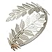 RechicGu Silver Tone Greek Roman Laurel Christmas Tree Leaf Bracelet Armband Upper Arm Cuff Armlet Festival Bridal