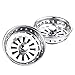 2 PCS Kitchen Sink Strainer Drain Strainer Stopper- Replacement for Standard Drains (3-1/2 Inch), 304 Stainless Steel Sink Basket Strainer with Rubber Stopper by Baban