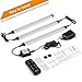 Albrillo LED Under Cabinet Lighting with Remote Control Timer, 900lm Dimmable Under Counter Lights for Kitchen Closet Shelf, Warm White 3000K 3 PCS