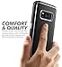 Samsung Galaxy S8 Case, Clayco [Iris Series] Premium Hybrid Protective Clear Case for Samsung Galaxy S8 2017 Release (Black)