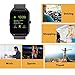 Smart Watch, JIUXI Bluetooth Replaceable Band Sweatproof Smartwatch with Touch Screen / Handsfree Call / Camera /Call reminder for all Android 4.2 and IOS