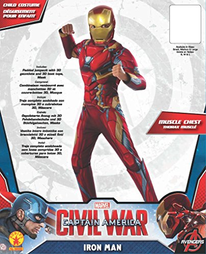 Rubie's Costume Captain America: Civil War Deluxe Iron Man Costume