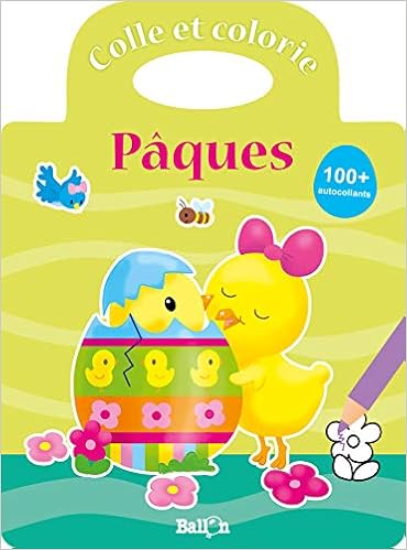 Je Colle Et Je Colorie Paques Amazon Fr Ballon Media Livres