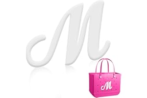 ZEOXUER Letter Charms for Bogg Bag, Decorative Bogg Bag Letter Charms, Alphabet Lettering Accessories, Bogg Bag Charms Insert Alphabet Lettering, Alphabet 3D Letters for Personalizing Handbag DIY