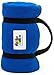 Rollee Pollee Kindergarten Nap Sac Roll-Up Boys and Girls Toddler Blanket with Attached Pillow – Soft Fleece Preschool Nap Mat for Daycare or Travel – Machine Washable – Royal Blue