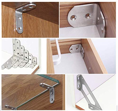 2 AIYoo+Stainless+Brackets+Screws+25X+Fastener