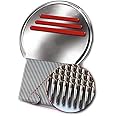 Diska Nulife Lice Comb -Terminator Lice Comb, Professional Stainless Steel Louse and Nit Comb for Head Lice Treatment, Removes Nits