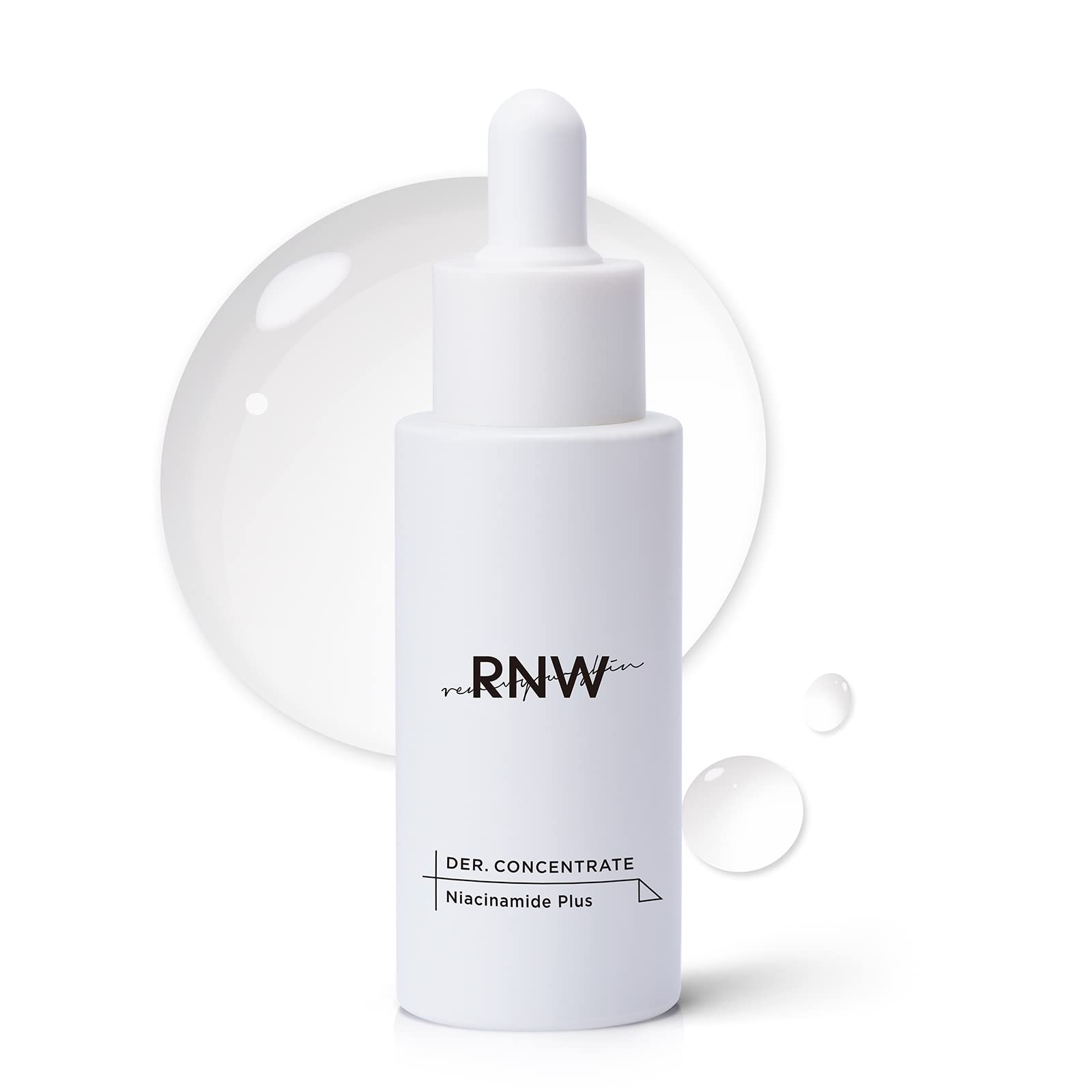 RNW Der. Concentrate Niacinamide Plus Serum 30ml / 1 fl.oz | Highly Concentrated Ampoule for Dark Spots with Vitamin B3 | Light Fresh Texture | Korean Skin Care
