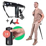 Sitpack 2.0 Compact Lightweight Folding Chair | Adjustable, Portable High Chair |Hunting, Hiking, Travel, Music Festival, Concert, Backpacking, Fishing, Camping Accessories |Folding Stool Up To 245lbs