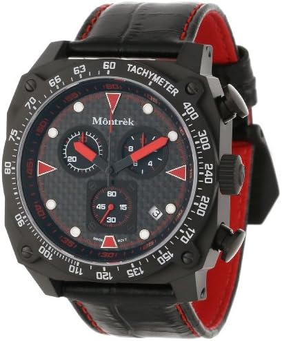 Montrek Unisex M42.1212.L424 CR1 Chronograph Swiss Quartz Watch