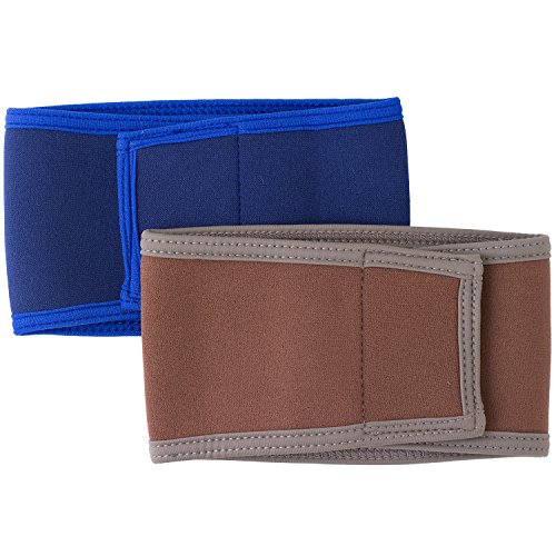 PlayaPup Male Dog Belly Band 2-Pack, Navy & Dark Brown, XX-Small - Thumbnail 2