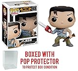 Funko Pop! Movies: Evil Dead - Army of Darkness Ash Vinyl Figure (Bundled with Pop Box Protector Case)