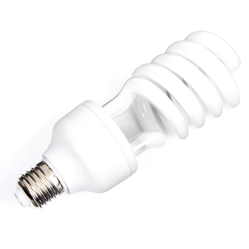 Fotga 45W 220V E27 Energy Saving CFL Light 5500K Daylight Spiral Bulb Photo Studio Lamp Photography