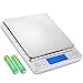 Digital Kitchen Scale, maxin Highly Accurate Multifunctional Cooking Food Scale with Back-Lit LCD Display, 500g/ 0.01g Mini Pocket Jewelry Scale with Tare, PCS Functions. (Sliver)