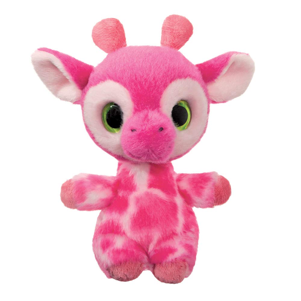Aurora YooHoo, Gina The Giraffe, 6In, 61283, Pink, Soft Toy