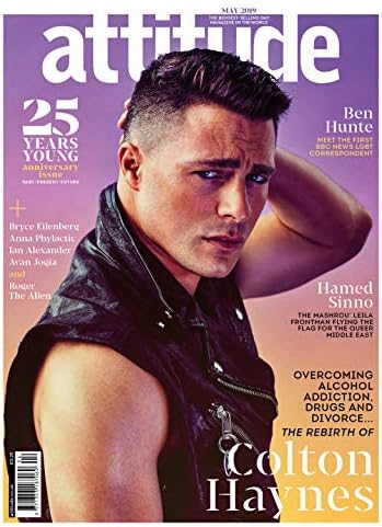 Attitude Magazine (May, 2019) Colton Haynes Cover