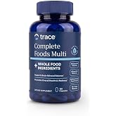 Trace Minerals Complete Foods Multi Daily Multivitamin Capsules, 180 CT | Whole food vitamins and minerals, ConcenTrace activated, Adult multivitamin, Supports energy, Keep sealed in cool dry place