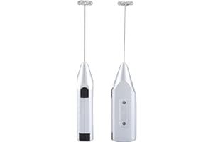 Electric Handheld Egg Beater, USB Rechargeable Milk Frother with 3 Speed Settings, Stainless Steel Whisk for Coffee, Matcha, 