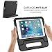 MoKo Case Fit iPad Mini 4 - Kids Shock Proof Convertible Handle Light Weight Super Protective Stand Cover Case Fit iPad Mini 4 2015 Tablet, Black