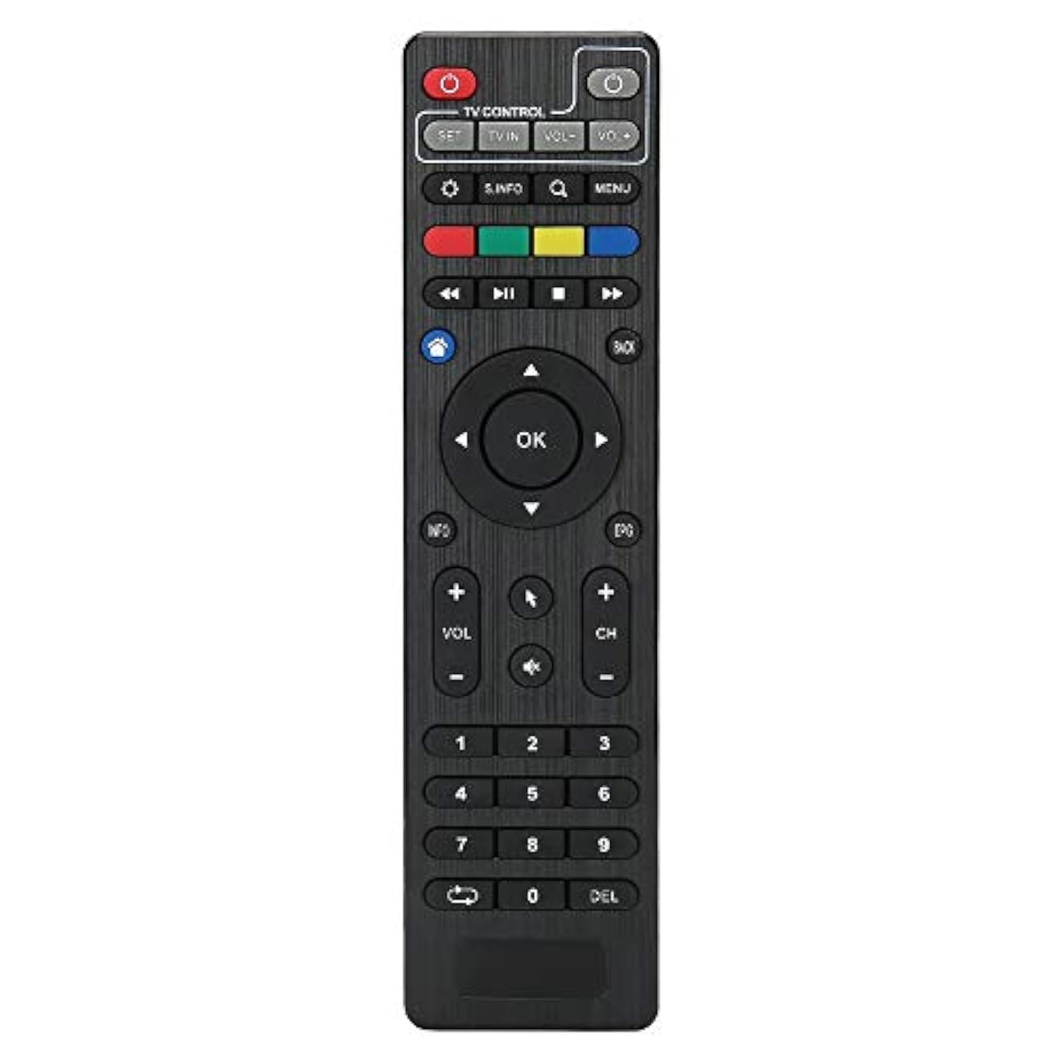 Yunir TV Set Top Box Universal Replacement Remote Control for TVIP410 TVIP412 TVIP415 TVIP605 TVIPS300