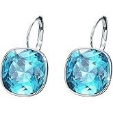 XUPING Peacock Green Crystal Earrings Emerald Cubic Zirconia Rhinestone CZ Dangle Drop Earring For Women Fashion Jewelry