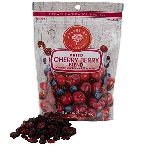 Cherry Bay Orchards Dried Mixed Fruit Blend (Cherries, Blueberries