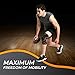 Kamileo Knee Brace, Knee Sleeve with Support Straps for Joint Pain Arthritis Relief (Single)