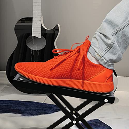 thumbnail image 2 of Dropship 5 Core Guitar Foot Stool Height Adjustable Folding Leg Rest Portable Classical Footrest   Gfs Red 2 of 9