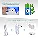 Dentive Aquarius Cordless Water Flosser, Portable Oral Irrigator for Teeth, Braces and Bridges - 240ml Water Capacity, 4 Flossing Tips Set & 2200mAh Quick Charge Battery