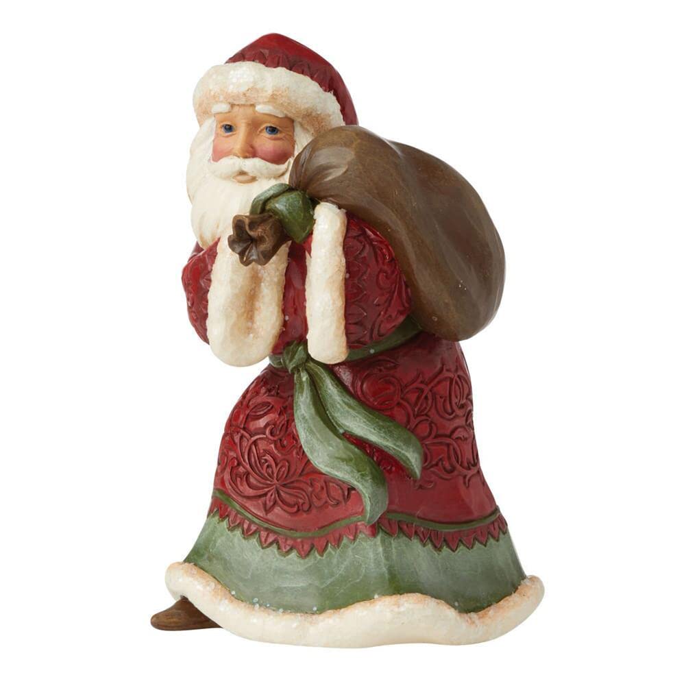 Enesco Jim Shore Heartwood Creek - Victorian Santa with Sack