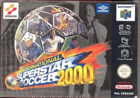 Amazon Com International Star Soccer Pro 2000 Video Games