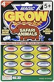 MAGIC GROWING SAFARI ANIMAL CAPSULES (12 cards of 12 - 144 pieces in total)