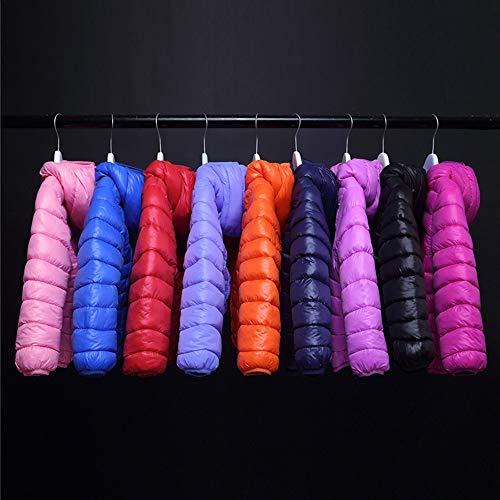 XILALU Baby Girl Boy Kids Light Down Jacket,Windproof Zipper Cable Hooded Coat Winter Warm Toddler Snowsuit(18M-8T)