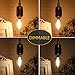 CTKcom Vintage Edison LED Bulbs 4W(4 Pack)- Antique Candelabra Light Bulb Dimmable 40W Equivalent,Energy-Saving 2700K Warm White Lamps for Chandeliers,Pendant Lights,Antique Light Fixtures E14 Base