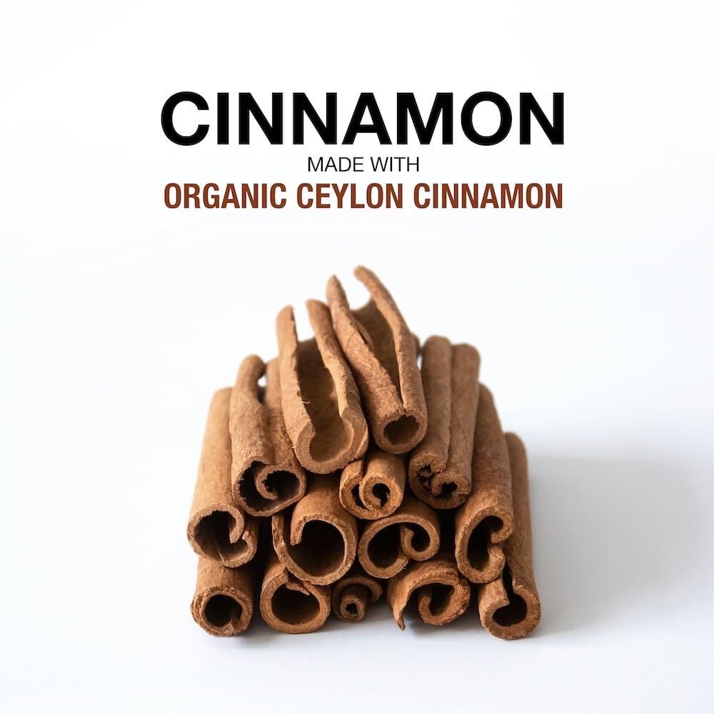 Puregen Labs Organic Cinnamon (Ceylon Cinnamon) 1,200mg Serving 90 Veggie Caps - No Harmful Additives | Non-GMO | Gluten-Free – Made in USA